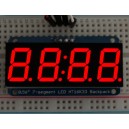 Adafruit 0.56" 4-Digit 7-Segment Display w/I2C Backpack - Red - 